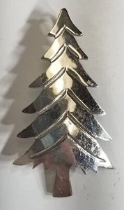 Vintage Mexiko 925 Sterlingsilber Tannenbaum Weihnachten Brosche Anstecknadel Anhänger signiert - Bild 1 von 10