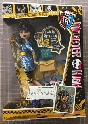 Monster High Cleo De Nile Doll Picture Day 2012 Mattel - NIB New In Box - Image 1 of 4