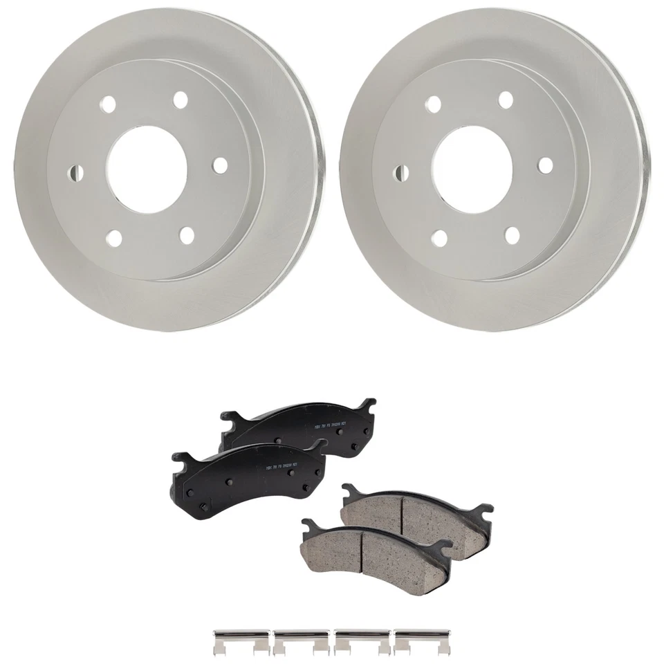 Front Brake Disc Rotors and Pads Kit For Chevrolet Tahoe 2000 - Image 1 of 4