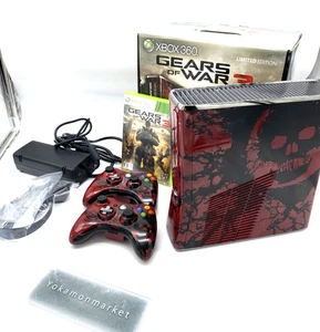 Microsoft Xbox 360 Gears of War 3 Limited Edition Console w/Controller VG AC100V - Picture 1 of 24