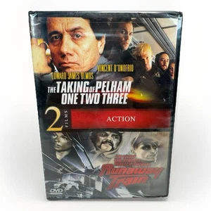 The Taking of Pelham 1 2 3/Runaway Train DVD New Eric Roberts Jon Voight - Picture 1 of 5