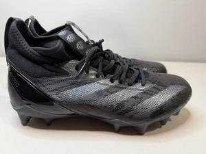 Size 8 Mens Adidas Adizero Impact Black Football Cleats Shoes IF2433 - Picture 1 of 5