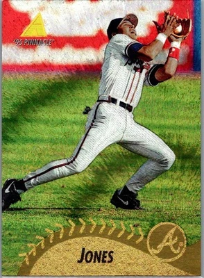 Pinnacle 1995 - Chipper Jones #111 colección del museo Foto 1 de 2