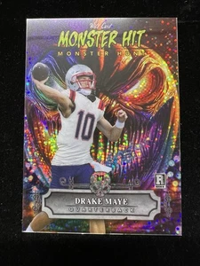 🔥2024 Wild Card - Drake Maye RC ROOKIE - Monster Hit 1/1 🔥 - Picture 1 of 2