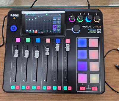 Rode RODECaster Pro II 8 Channels Integrated Audio Production Studio - Image 1 of 4