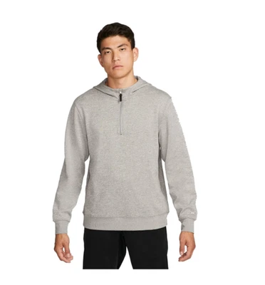 Nike Dri-FIT Men’s 1/4 Zip Golf Pullover Mens Hoodie DN1906 003 Gray New w/ Tags - Image 1 of 2