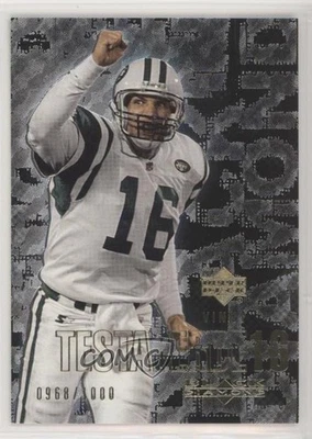 2000 Upper Deck Black Diamond Gold /1000 Vinny Testaverde #78 - Image 1 of 2