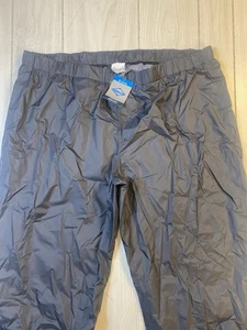 Columbia Pants Womens 3X Black Storm Surge Omni Tech Mesh Lined Logo NWT - Picture 1 of 11