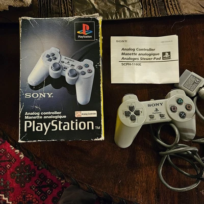 Playstation 1 Controller SCPH-1180 concave analog Sticks  - Image 1 of 4