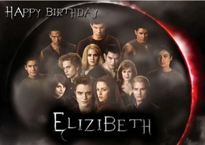 BIGLIETTO AUGURI COMPLEANNO ECLISSI SOPRANNATURALE PERSONALIZZATO QUALSIASI OCCASIONE - Foto 1 di 1