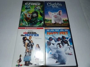 FAMILY KIDS DVD 4-MOVIE LOT - Picture 1 of 9