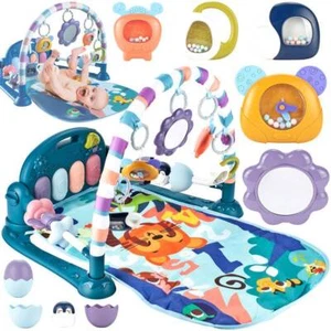 MalPlay Spielmatte mit Spielbogen für Baby mit Musik 76x60cm Spieldecke mit Klav - Bild 1 von 20