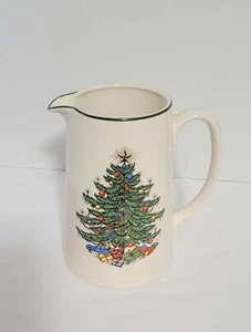 Cuthbertson Weihnachtsbaum Krug breites grünes Band 40 Oz England (NEU) "LESEN" - Bild 1 von 14