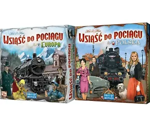Wsiąść do Pociągu. Europa + Polska Days of Wonder Gra Planszowa Gra po Polsku - Picture 1 of 15