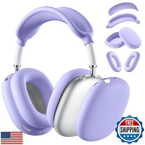 Lerobo Case for AirPods Max, Soft Silicone Earcup Case/Anti-Scratch Earpad Co - Picture 1 of 5