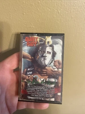Quiet Riot Condition Critical Vintage 1984 Cassette Tape Pasha Hard Rock Metal - Image 1 of 2
