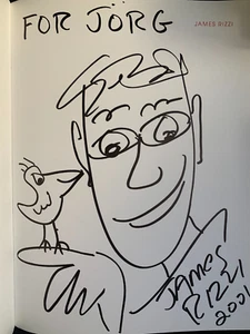 James Rizzi, unikat, The New York Paintings mit Handzeichung / Widmung - Bild 1 von 2