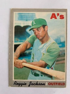 1970 O-Pee-Chee #140 Reggie Jackson - Oakland A's - RARE & VINTAGE ! (vb2) - Picture 1 of 2