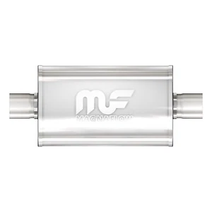 Magnaflow 12219 Stainless Muffler 3" Center Inlet/Center Outlet 14" Body Length - Picture 1 of 2