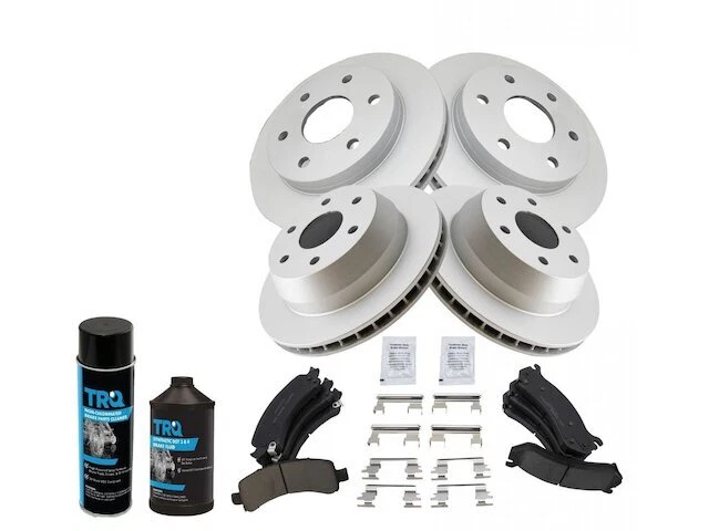 29FB78S Front and Rear Brake Pad and Rotor Kit Fits 2002-2006 GMC Yukon XL 1500 - Image 1 of 1
