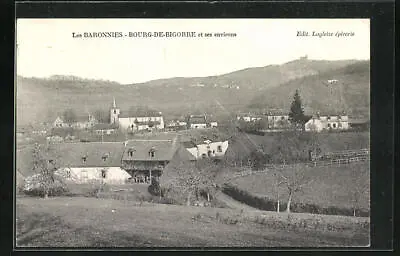 CPA Bourg-de-Bigorre, Vue Générale Avec Umland 1913 • 4.23€