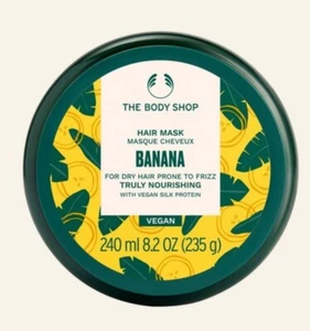 The Body Shop 🍌🍌Banana🍌🍌 Truly Nourishing Hair Mask ~240ML ~RRP18 - Picture 1 of 3