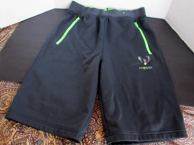 Adidas MESSI Climawarm Negro Polar Neón PANTALONES CORTOS JUVENILES Grandes-nuevos sin etiquetas Foto 1 de 4