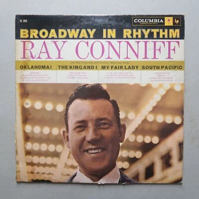 RAY CONNIFF BROADWAY IN RHYTHM VINYL LP COLUMBIA COVER SPLIT AT BOTTOM 86 - Image 1 of 4
