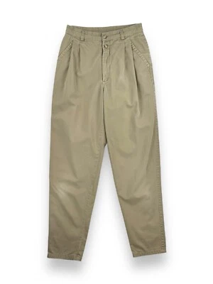 Pantalones chinos plisados de tiro alto Patagonia vintage senderismo para mujer talla 8 Foto 1 de 4