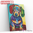 Paint By Numbers Canvas Art Draw Artist Painting Oil Kit Home Decor Cute Dog