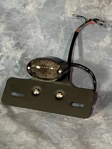 BOMPA LED Motorcycle Rear Tail Light ~ Stop/ Turn/ Tail with license plate frame - Picture 1 of 2