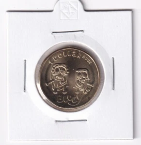 AUSTRALIAN: 2024 $1 BLUEY BUCK COLLECTABLES UNC COIN IN 2X2 HOLDER #4814 - Bild 1 von 2