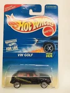 Hot Wheels VW Golf #474 W/lace Wheels Tampos 1996 - Picture 1 of 4