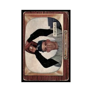 Mike Fornieles 1955 Bowman (Damaged) #266 Chicago White Sox Baseball Card Poor - Picture 1 of 3