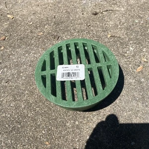 NDR 13 Green 4” Round Drainage Grate - Picture 1 of 6