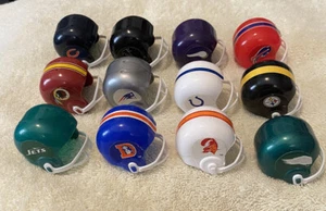 Lot of 12 NFL Mini Pocket Sz Football Team Helmets AA Gumball Vending - Picture 1 of 3