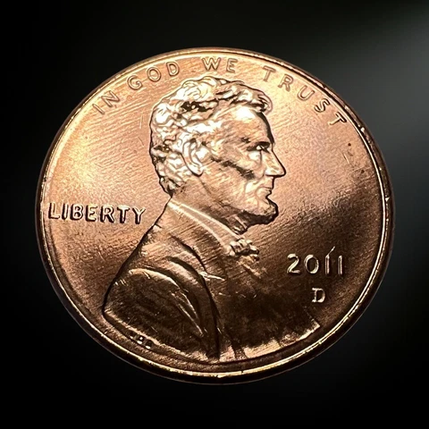 2011 D Uncirculated (BU) Lincoln Shield Cent (Penny) Cover