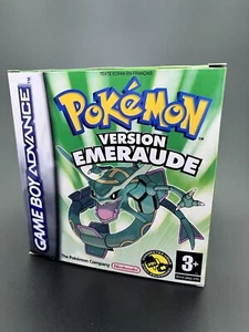 Boite de jeux Pokémon Version Emeraude Nintendo GB Advance+ Plateau Cale