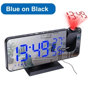 LED Digital Alarm Clock With Projector - Picture 1 of 12