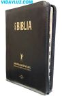 BIBLIA REINA VALERA 1960 - HERRAMIENTAS de LIDERAZGO, PIEL NEGRO/CIERRE e INDEX 