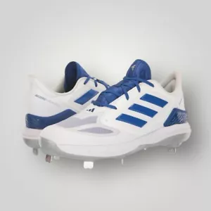 Adidas Adizero Pure Hustle 3 Elite Softball weiß blau Stollen Damengröße 12,5 - Bild 1 von 10