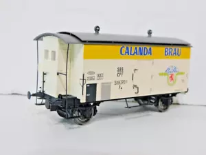 Brawa HO 47818 SBB Swiss Railways Era III Beer Wagon CALANDA BRAU NIB - Picture 1 of 9