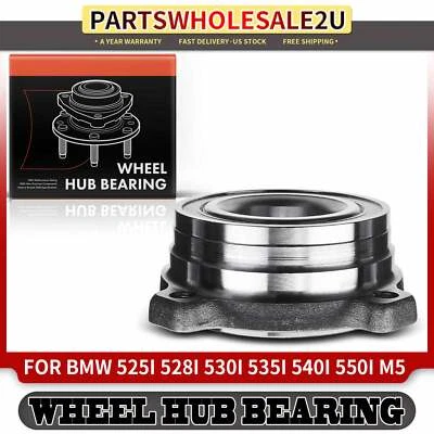 Conjunto de buje de cojinete de rueda trasero derecho o derecho para BMW 525i 525xi 528i xDrive 535i M5 Foto 1 de 4