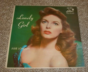 Lonely Girl - Julie London Original Liberty LRP 3012 Vinyl LP Record. Turquoise - Picture 1 of 4