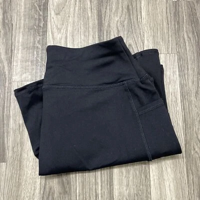 SKECHERS Elastic Waist Black Athletic A-Line Skirt Skort w/ Lining Womens Size S - Image 1 of 4