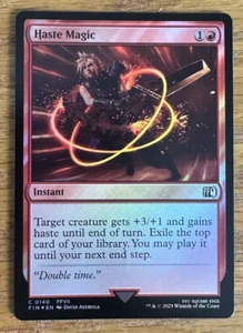 MTG Final Fantasy, Haste Magic - Foil - Picture 1 of 1