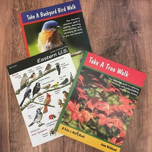 Take a Backyard Bird Walk Tree Walk (Take a Walk series) Books + Poster NEW! - Bild 1 von 10