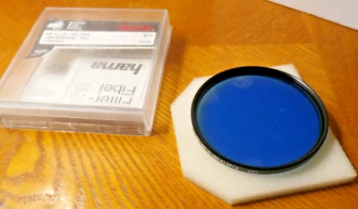 Hama KB 15/lb-120/80A  M72 Light Balancing Blue  Lens Filter - Image 1 of 4