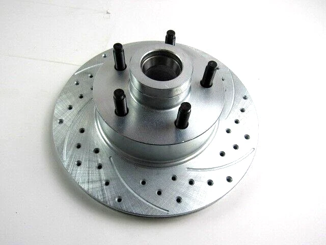 Rotor de freno delantero Mustang II 11"" D y S con patrón de orejetas Chevy 5x4,75"" B12013DR Foto 1 de 4