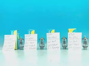 4 x MATCHED QUAD 6J1P 1981y Military Pentode Tubes 6Ж1П-ЕВ 6J1P-V NEW BOX - Picture 1 of 4